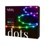 Festa luminosa LED Twinkly TWD200STP-TEU striscia multicolore per interni, distanza 5 cm, IP20, cavo trasparente