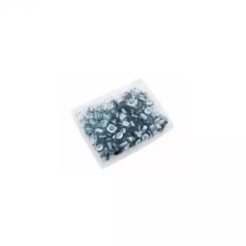 Triton RAX-MO-X03-X1 Set di dadi a gabbia M6, 50 dadi a gabbia, viti e rondelle