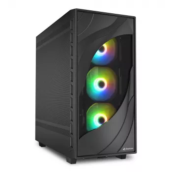 Case Midi-Tower Sharkoon REBEL C80M RGB nero