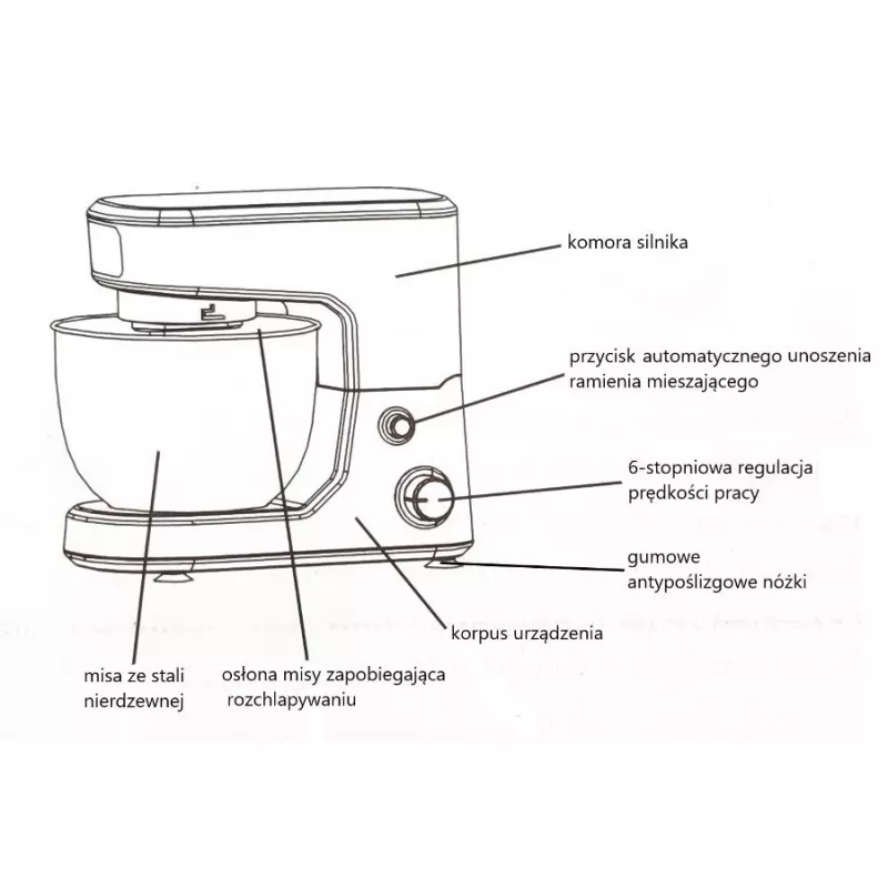 Impastatrice planetaria MAESTRO MR-560