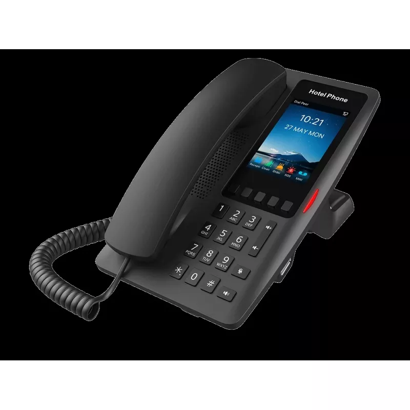 Telefono IP Fanvil H6W nero WLAN Bluetooth – telefono da tavolo VoIP Fanvil H6W nero con WLAN e Bluetooth