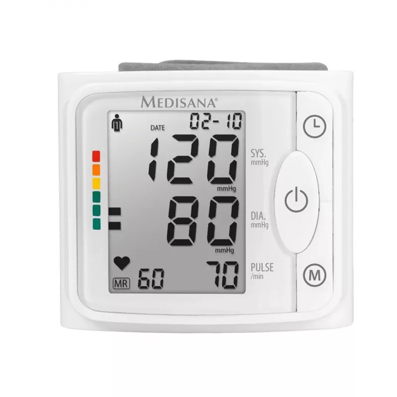 Medisana BW 320 misuratore di pressione da polso - automatico, 2 utenti, 120 posizioni di memoria