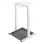 Base per ombrellone MACLEAN MC-472, supporto metallico compatto, dimensioni 332×340×610 mm