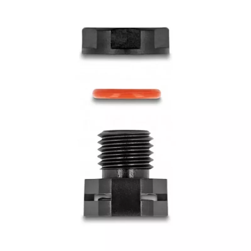 Tappo di aerazione DeLOCK M12 nero 2 pz. poliammide