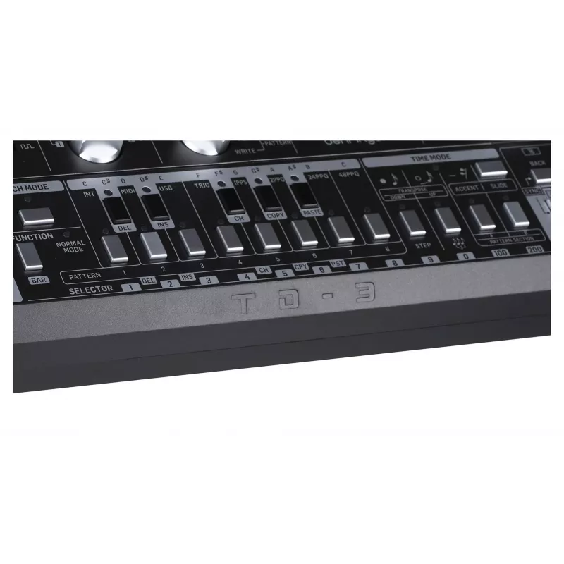 Behringer TD-3-BK sintetizzatore analogico di linee di basso, nero
