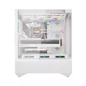 Case per computer Darkflash DY460 ATX bianco