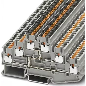 Blocco di connessione Phoenix Contact 3210512 6 grigio (3210512)