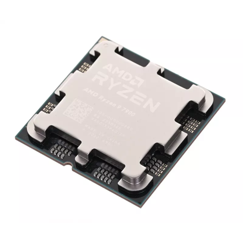 Processore AMD Ryzen 9 7900 12C/24T, 3,7-5,4 GHz, 64 MB, 65 W, AM5
