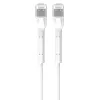 Cavo Patch Cat.6a U/FTP 1Gbit/s Cavo di Rete in Rame Twisted Pair, punta strappata 0,5 m bianco
