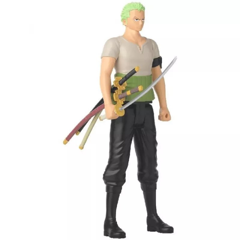 Statua da collezione Bandai Roronoa Zoro ONE PIECE MEGA AH38332 – 1 statua in PVC