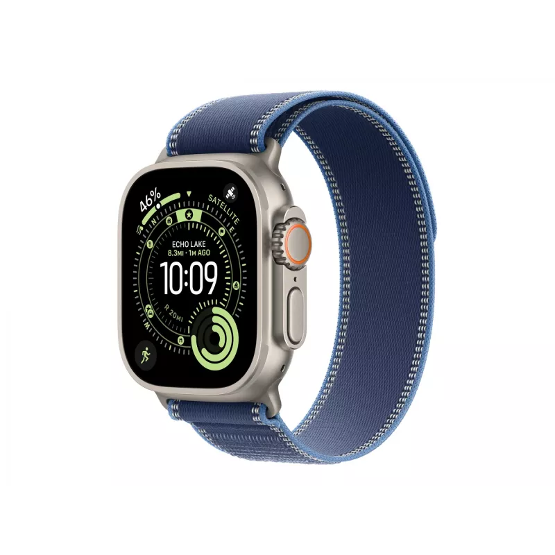 Cinturino Apple MFT74ZM/A smartwatch blu titanio poliestere spandex nylon