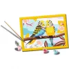 CreArt - Farbenfrohe Wellensittiche, pittura