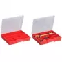Scatola organizzatrice allit EuroPlus Basic 37/12 rossa polipropilene antiurto – 37 scomparti