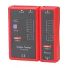 Tester per cavi di rete Unit UT681L per connettori RJ45 e RJ11, verifica di continuità e cablaggio