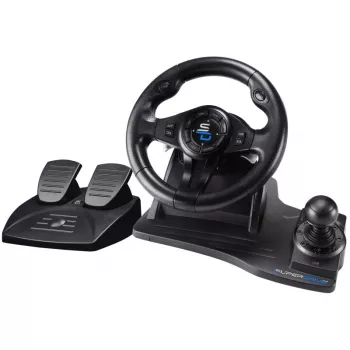 Volante + pedali gaming Subsonic SA5596-NG nero USB 270°
