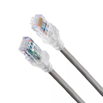 Cavo patch di rete Belden 10GX Cat6a U/UTP LSZH 3 m RJ-45 su RJ-45, contatti nichel/oro, grigio