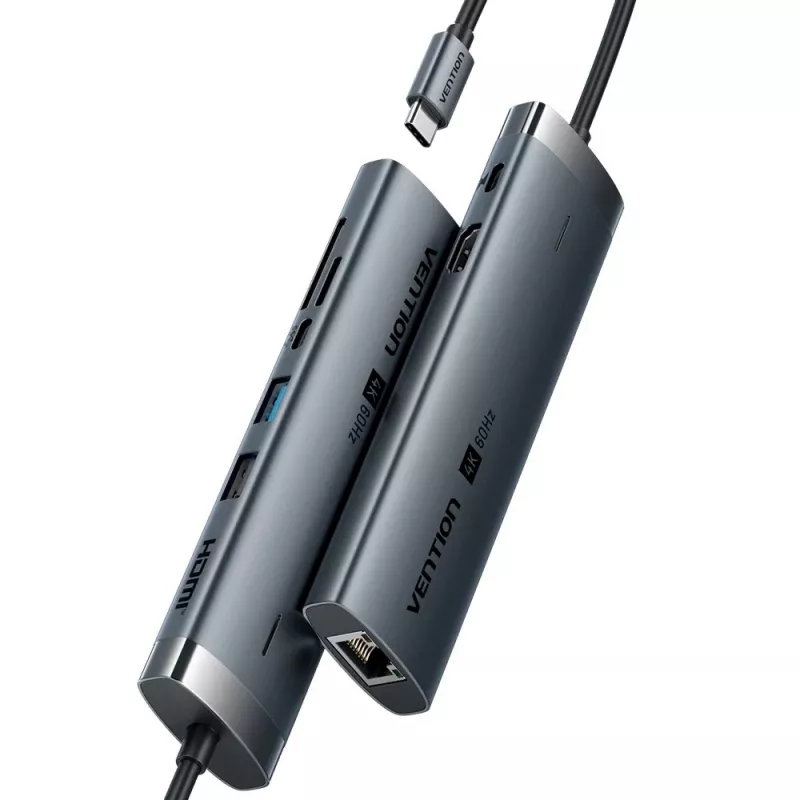 Vention Docking station USB-C 8-in-1 4K 60Hz 100W
