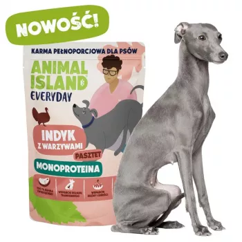 ANIMAL ISLAND monoproteico tacchino per cani 300g