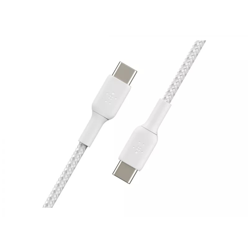 Belkin BOOST CHARGE - cavo USB - USB-C 24 pin (M) a USB-C 24 pin (M) - USB 2.0 - 2 m - bianco