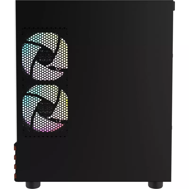 PC Micro Tower Thermaltake View 170 WS ARGB — case micro, nero, supporta alimentatore PS2, 2x 120 mm laterali + 1x 120 mm posteriori, HDD 2,5/3,5 pollici