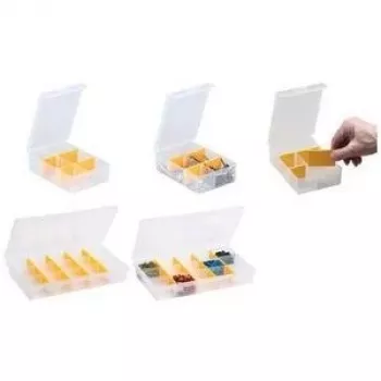 Scatola contenitore allit EuroPlus Basic misura 29/3-12 trasparente antiurto