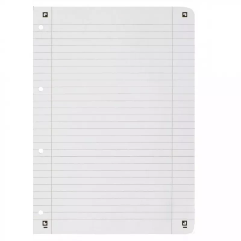Blocco per appunti Oxford TOUCH A4+ 80 fogli aqua