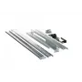 Kit guide di montaggio per rack EVER W/OP-ZA00-0001/00 kit di montaggio, guida argento/nero, per installazione in armadio