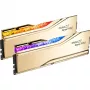 DIMM 32 GB DDR5-6400 (2x 16 GB) kit dual, memoria oro, F5-6400J3039G16GX2-TR5NG, Trident Z5 Royal Neo, AMD EXPO