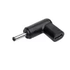 Adattatore di ricarica USB-C a DC 3,5 x 1,35 mm per notebook Akyga AK-ND-C05, 18,5-20 V, 100 W