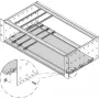 Schroff Piastra di montaggio 220D 84HP (34562752)