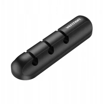 Vention organizzatore cavi 5 porte, 2 pz., nero