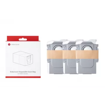 Accessori aspirapolvere | ROBOROCK | sacchetti per polvere monouso | per Qrevo/Qrevo MaxV/S8 MaxV Ultra/Qrevo S/Qrevo Pro/Qrevo Plus/Qrevo Curv/Qrevo Edge/Saros 10R/Saros Z70/Saros 10/Vivia