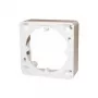Triax AR 20 Cornice per montaggio a parete per prese d'antenna 302062, bianco