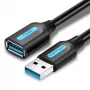 Vention CBHBF cavo prolunga USB 3.0 maschio-femmina, 1 m, nero