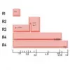 GMK FPTK5052 Additional Kit tasti ABS, double-shot, set di espansione per ISO e ANSI, rosa pastello