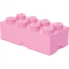 Mattoncino contenitore LEGO 8 rosa, scatola contenitore rosa