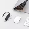 UNITEK uHUB Q4 USB 3.2 Gen 1 (3.1 Gen 1) Type-A 5000 Mbit/s nero