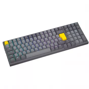 Celeris 1800, Tastiera da gaming grigia, layout DE, ENDORFY gialla by Gateron