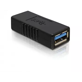 DELOCK adattatore USB 3.0-A USB-A a USB-A nero, trasferimento dati USB 3.0