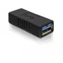 DELOCK adattatore USB 3.0-A USB-A a USB-A nero, trasferimento dati USB 3.0