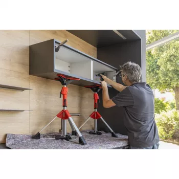 Puntello da soffitto e montaggio Bessey STE90 regolabile 575–910 mm con leva a pompa
