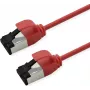 ROLINE Cavo patch S/FTP Cat.8.1, sottile, PoE, rosso, 0,5m (21.15.3410)
