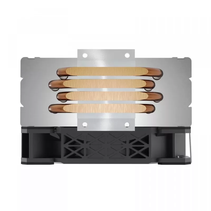 Dissipatore ad aria per CPU SAVIO SAVGCOVORTEXX2ARGB con 4 heatpipe, ventola ARGB 120 mm, nero