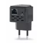 Ripetitore di rete GEMBIRD WNP-RP300-03-BK, 300 Mbps, 2,4 GHz, 802.11g, 1x RJ-45, antenna interna 3 dBi, AC 100–240V