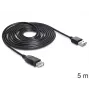 Cavo USB DeLOCK EASY-USB 2.0-A 5 m nero
