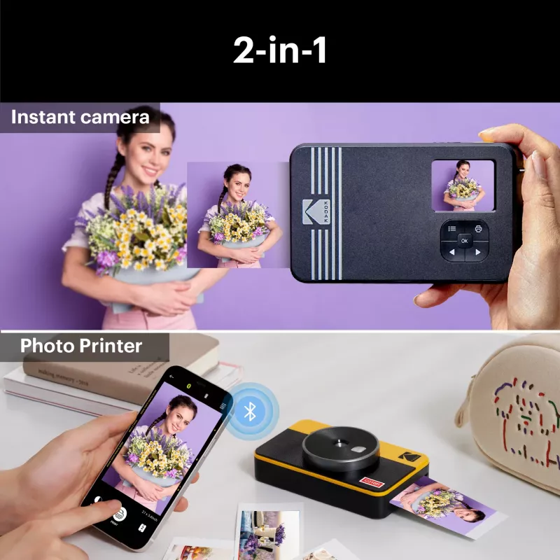 Kodak Mini Shot2 Retro 4Pass Fotocamera 2-in-1