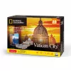 Puzzle 3D Cubicfun modello Basilica di San Pietro 306-DS0997H, parti in cartone, modello in scala assemblato
