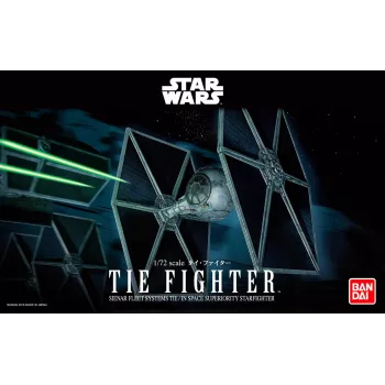 Modello Shuttle Bandai TIE Fighter 1:72