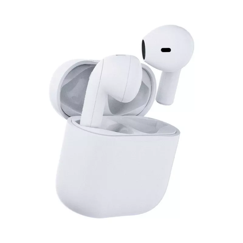 Headset happy plugs JOY TWS in-ear Bluetooth per chiamate, musica, sport — bianco, 20–20000 Hz