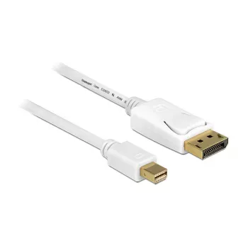 Cavo DELOCK mini DisplayPort M > DisplayPort M 7,0m bianco